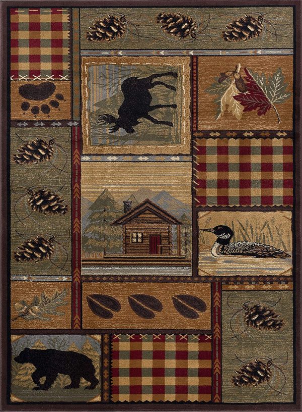 Log Cabin Rugs Can Set the Theme for a Room Everything Log Homes