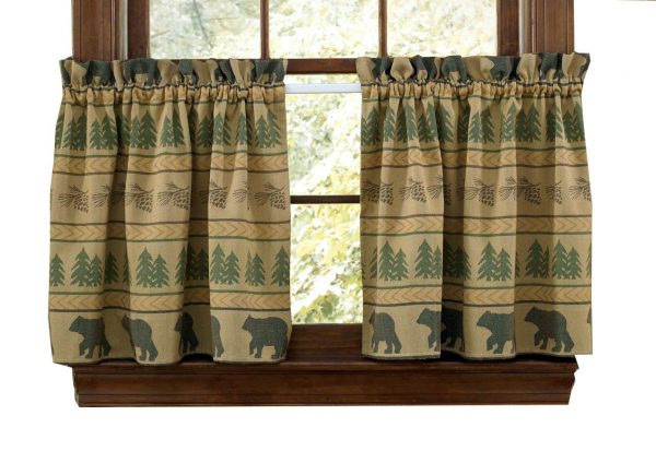 bear tracks tier curtains
