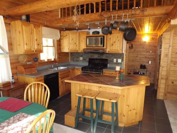 rustic pine kitchen cabinets