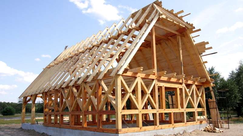 Experience a Timber Frame Raising