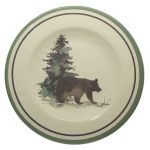 Millwood Pines Joshua Bear Melamine Plates