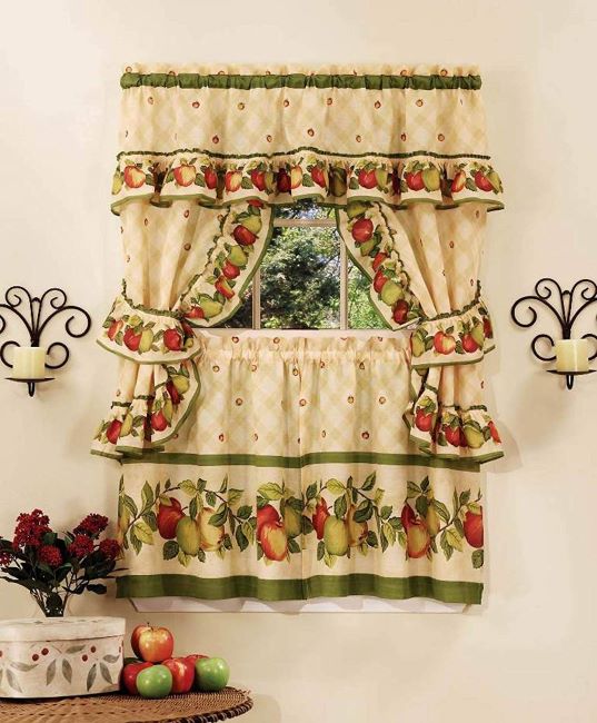 apple orchard curtains
