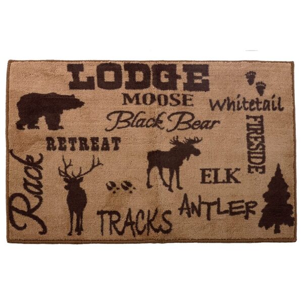 HiEnd Accents cabin life lodge rug
