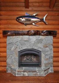 fish over mantle