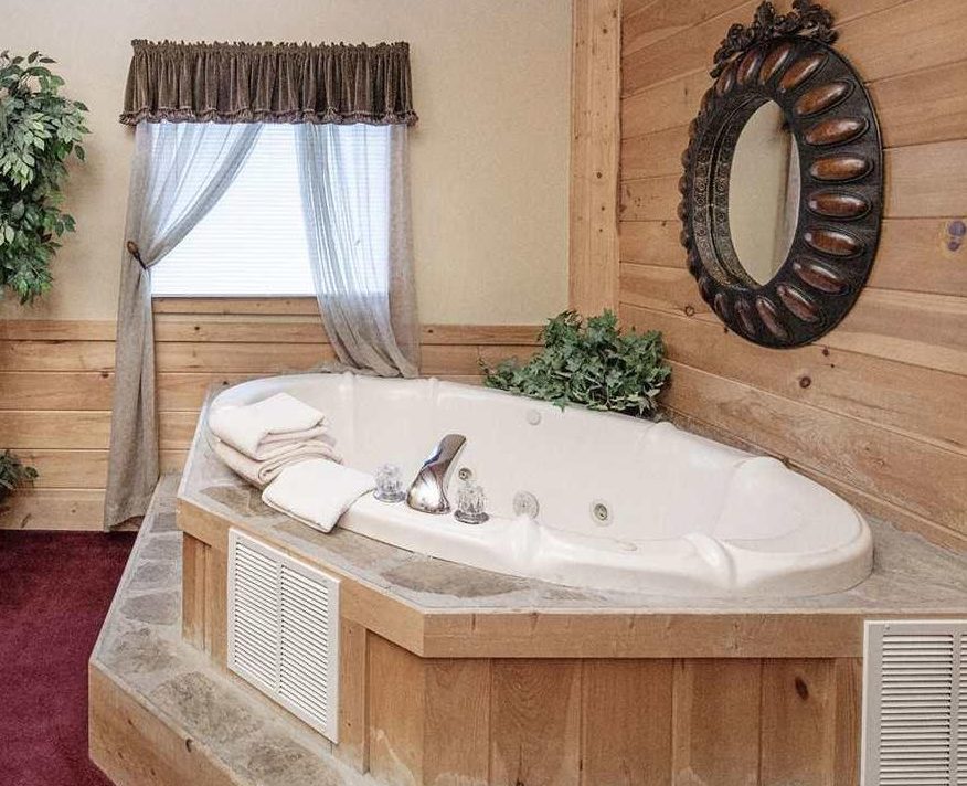 large bathtub that should be installed when building the house