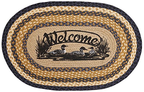 Earth Rugs Loons welcome mat