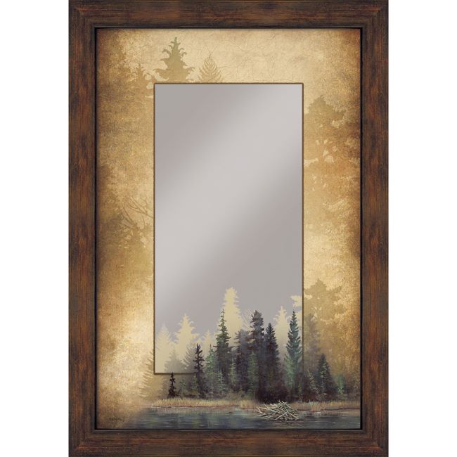 Misty Forest Wall Mirror
