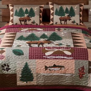Greenland Home Moose Lodge quilt set