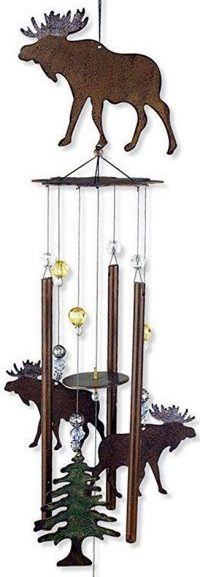 mardella moose wind chimes