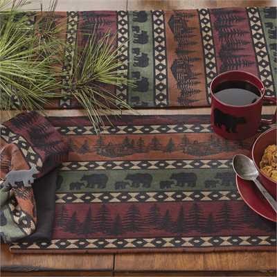 mountain bear placemat