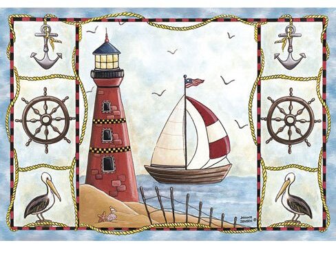 Home Accents lighthouse rug