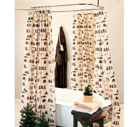 Fish Shower Curtains Archives, Fishing Theme Shower Curtains