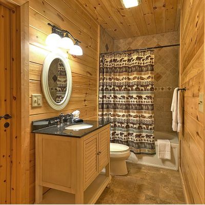 Cabin Shower Curtains