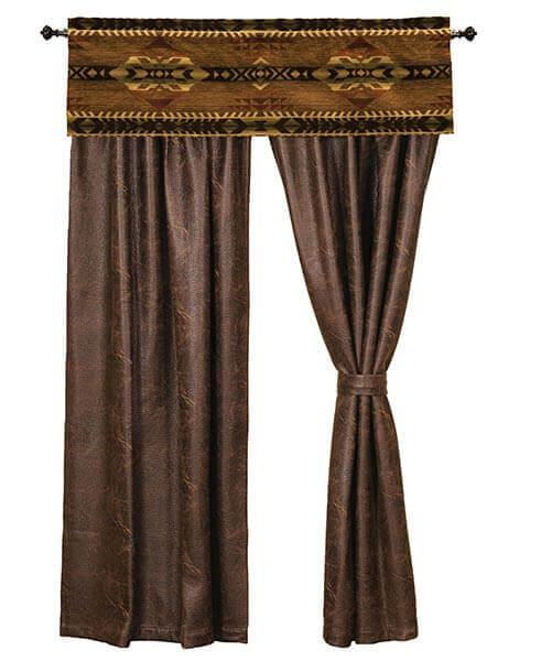 Stampede drapes and valance